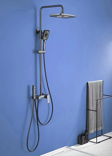 H6053  枪灰色花洒